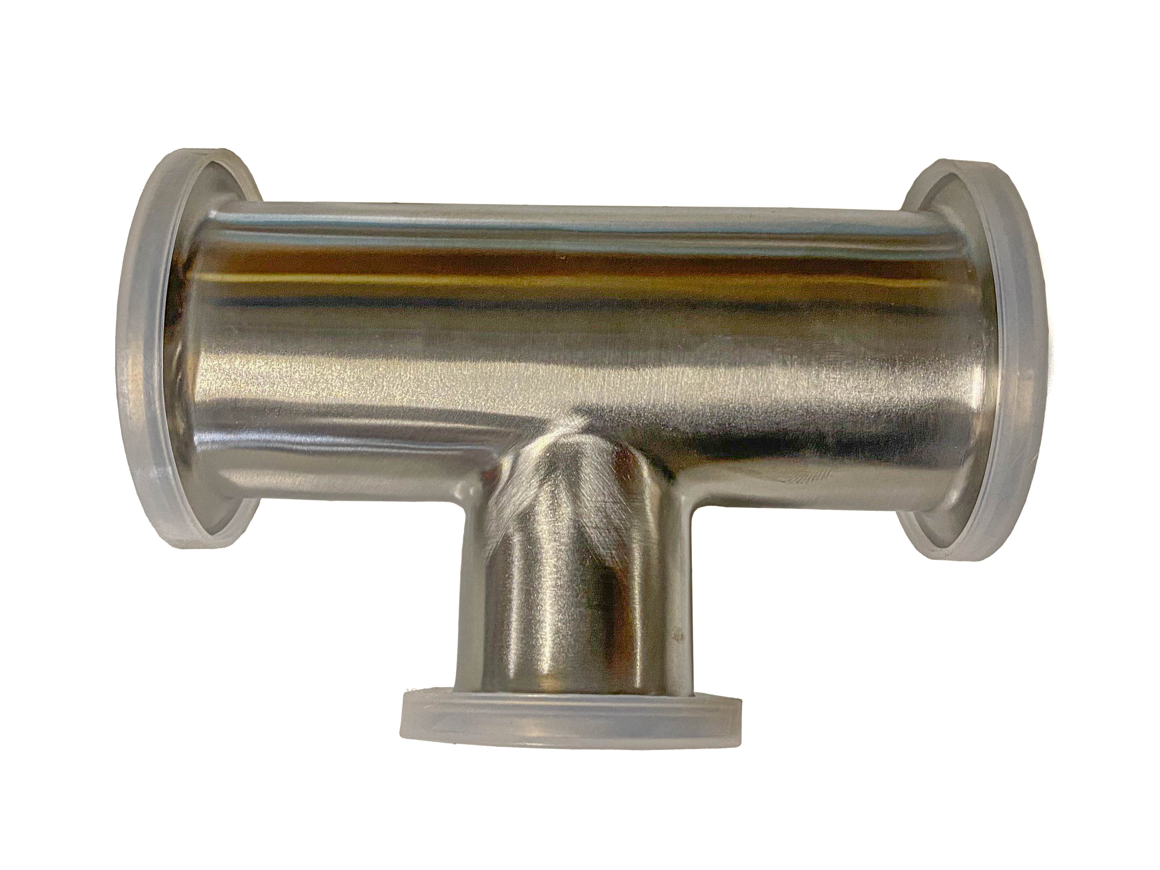 Sanitary Tubing Reducing Tee with T/C on Short Branch | DME Process ...